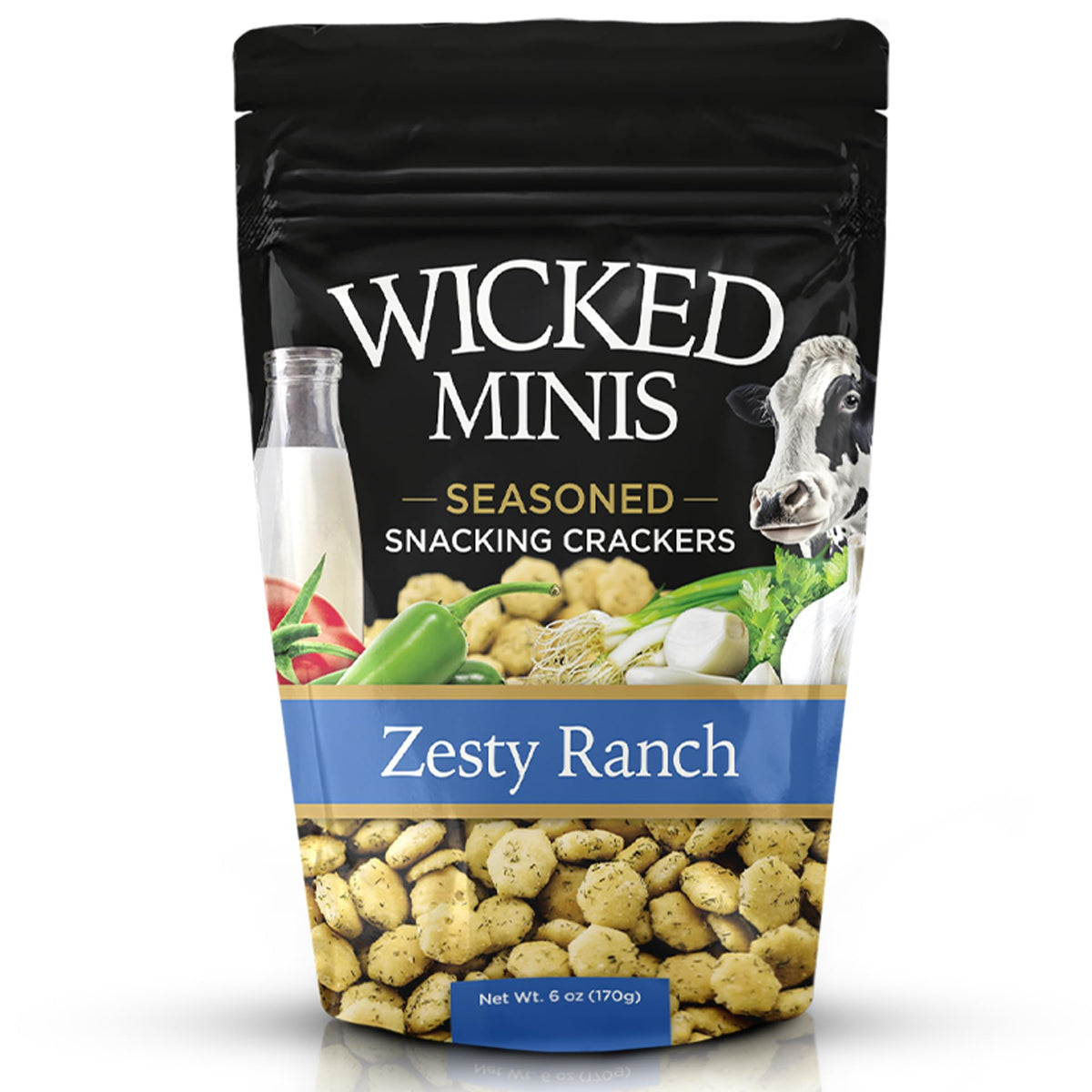 Wicked Mix Wicked Minis Soup Crackers pack ready for savory snacking