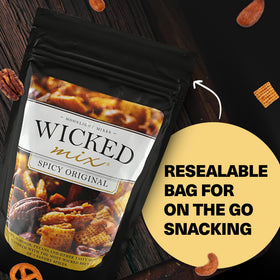 Wicked Mix zero trans fat snack option with premium mixed nuts.
