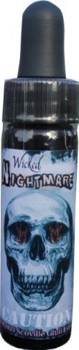 Wicked Nightmare Extract bottle close-up for extreme heat testing.