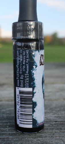 Wicked Nightmare Extract bottle on dark background emphasizes heat.
