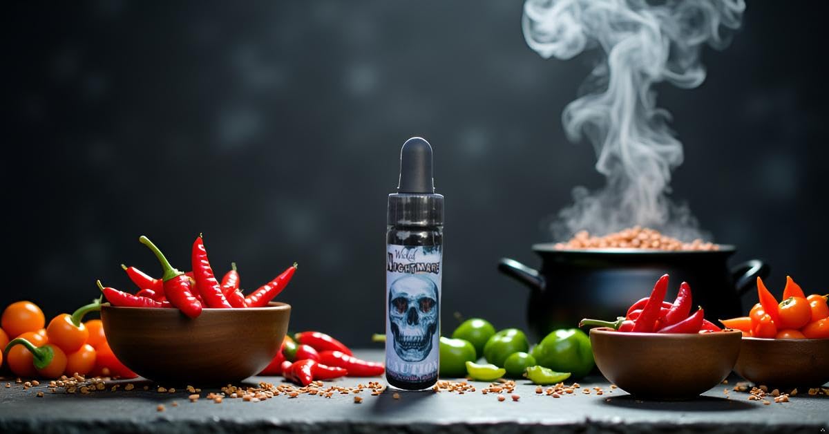 Wicked Nightmare Extract pouring view for drop-by-drop application.