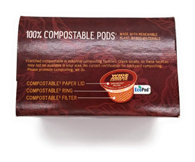 Wide Awake Coffee Donut Shop Blend with mesh technology for cleaner taste and less waste.
