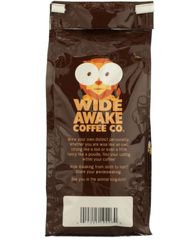 Wide Awake Coffee Breakfast Blend pour shot suggesting a smooth morning ritual