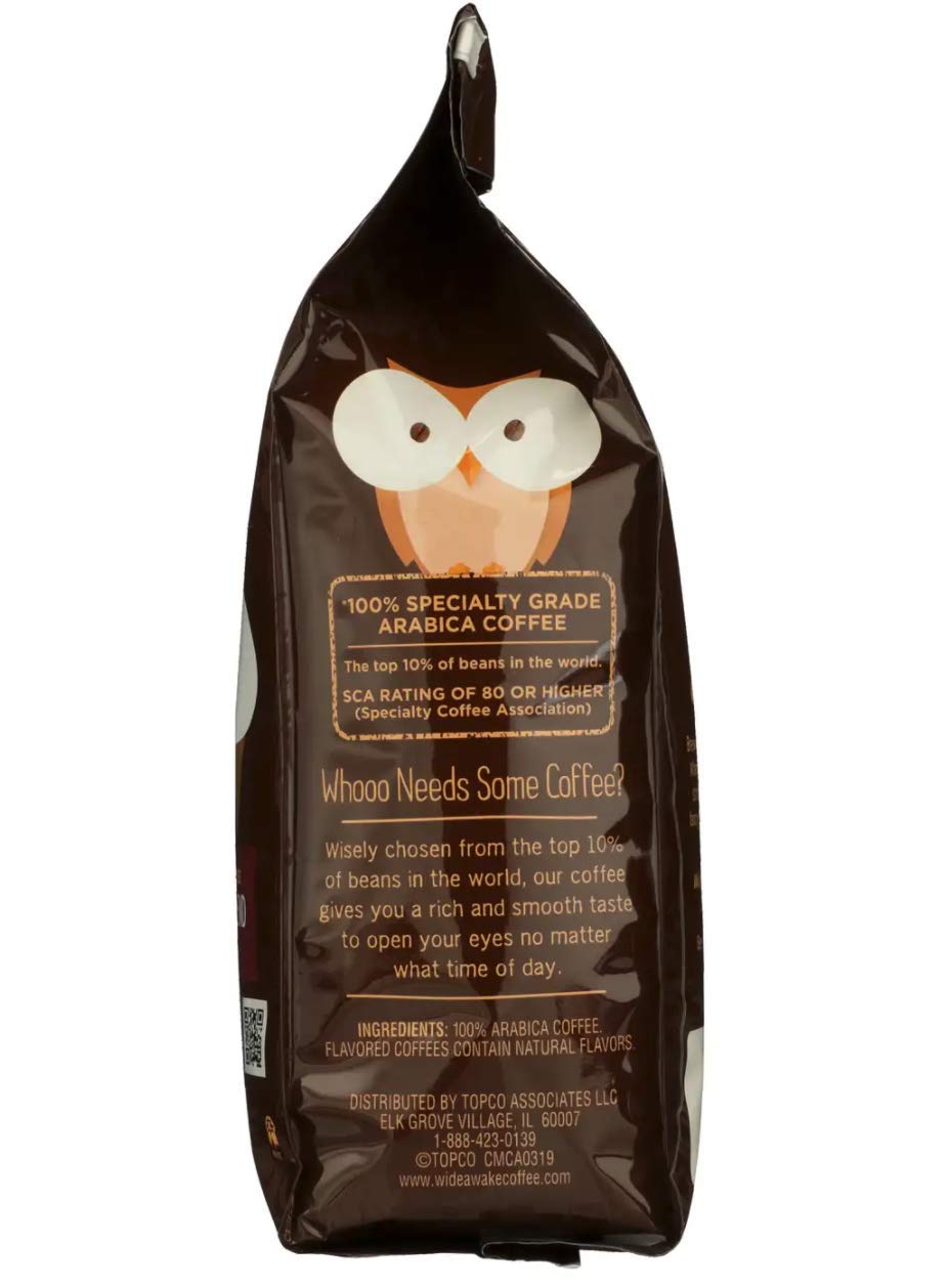 Wide Awake Coffee Breakfast Blend steaming cup conveying gentle flavor and energy