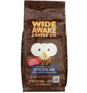 Wide Awake Coffee Seattle Style Dark coffee pack for bold morning routines.