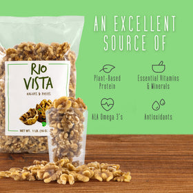 Wilbur Packing California-grown raw walnuts showcase natural freshness.