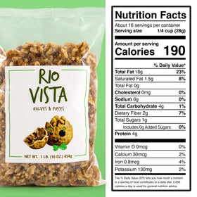 Versatile Wilbur Packing walnuts for recipes, baking, salads, and shakes.