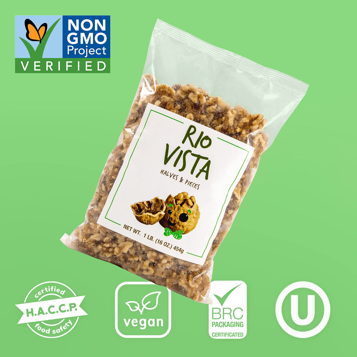 Omega-3 rich walnuts from Wilbur Packing support plant-based nutrition.