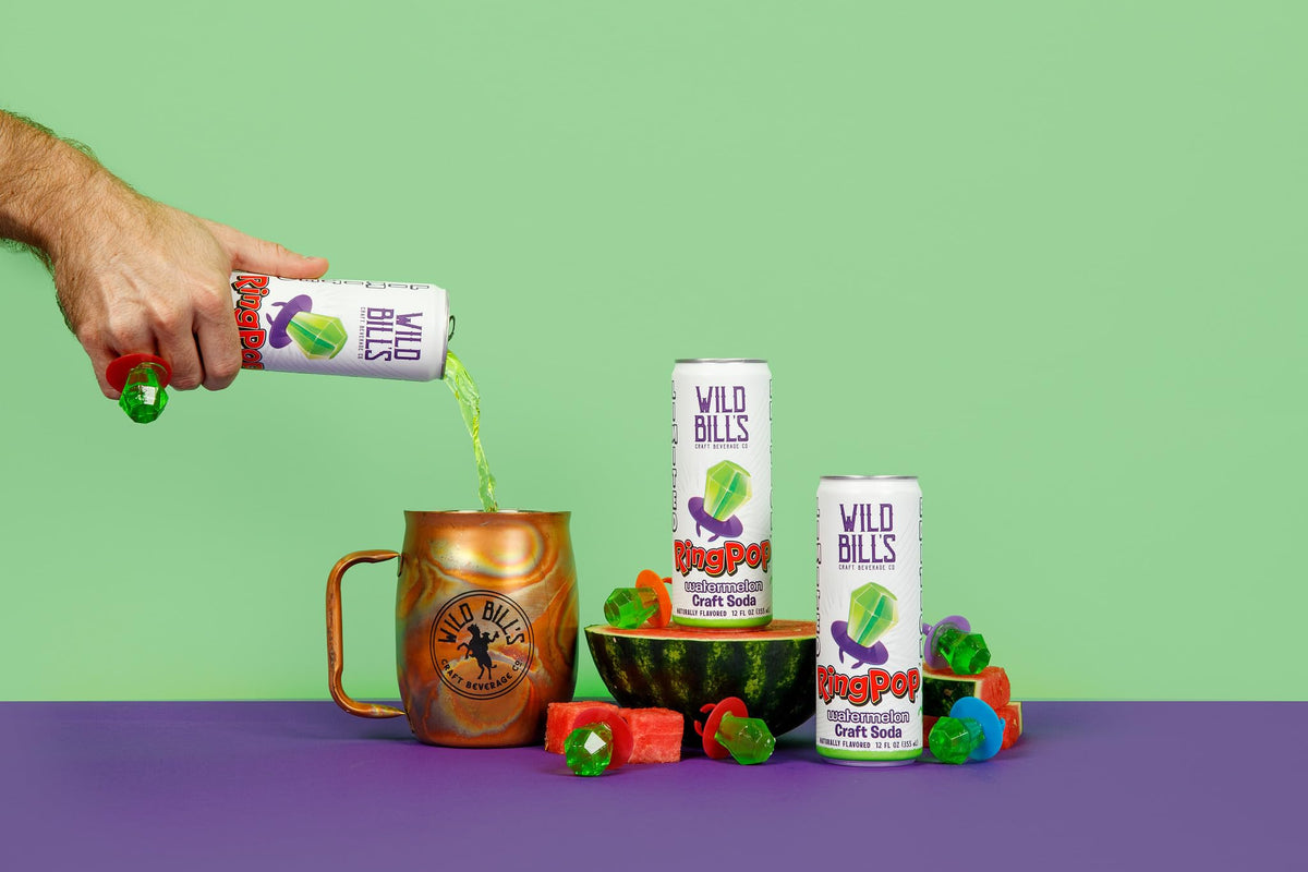 Wild Bill's Ginger Ale can offering zesty, refreshing lift.