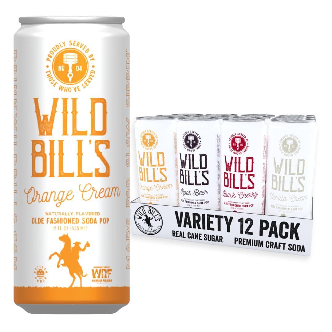 Wild Bill's Black Cherry can delivering bold fruit flavor for a refreshing sip.