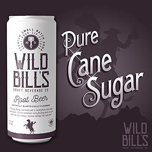 Wild Bill's Classic Root Beer bottle foam closeup highlighting frothy texture