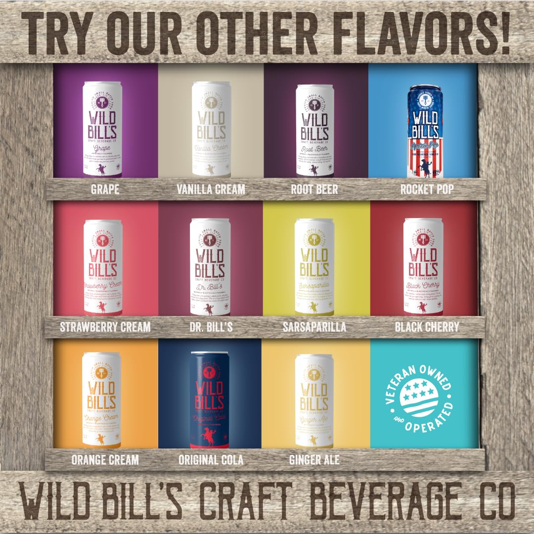 Wild Bill's Original Cola chilled bottle on table invites relaxed sipping.