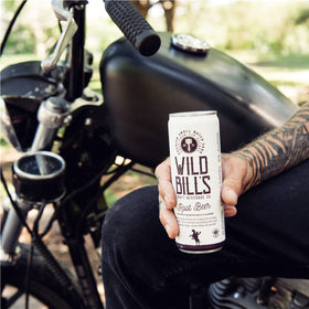 Wild Bill's variety-pack closeup highlights craft, small-batch vibes.