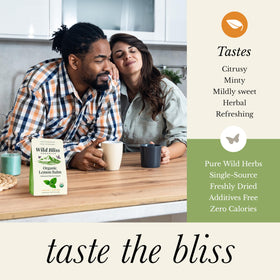 Wild Bliss Lemon Balm is harvested in small batches from a Carpathian farm.