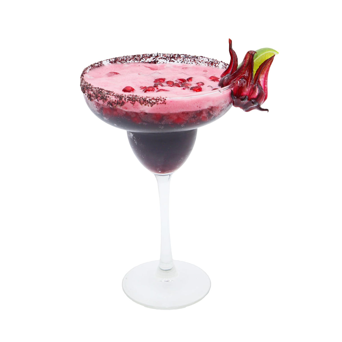 Star-shaped presentation with Wild Hibiscus Flowers in Syrup