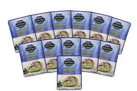 Wild Planet Skipjack tuna sea salt pouch ready for quick, protein-packed meals on the go.