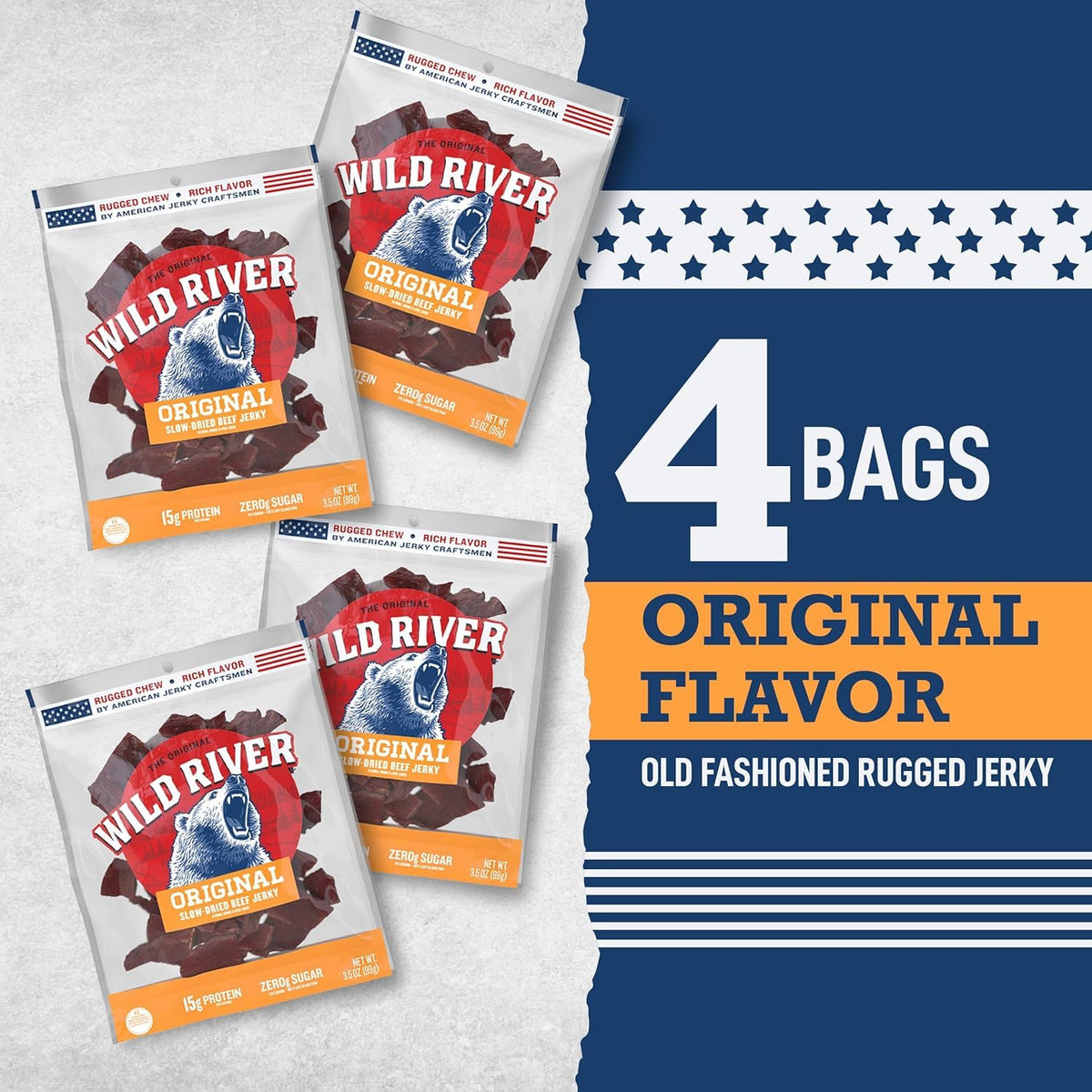 Ready-to-eat snack ideal for lunch or camping.