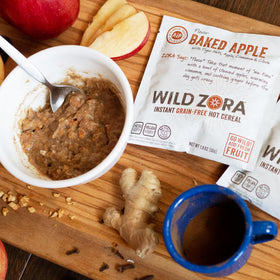 Wild Zora made in the USA—women-owned brand with healthy options.