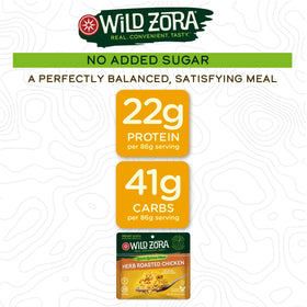 Wild Zora olive oil packet drizzle for extra flavor.