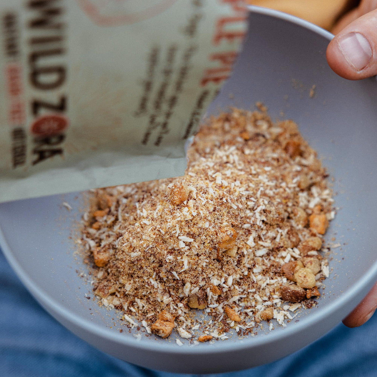 Wild Zora Tropical Tart flavor hot cereal with citrus and mango notes.