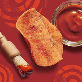 Wilde Chips Barbeque bites in a bowl, convenient low-carb protein option for workouts
