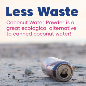 Cold water mix in a tall glass refreshing coconut water by Wilderness Poets