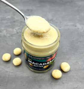 Wilderness Poets glass jar with label, preservative-free packaging