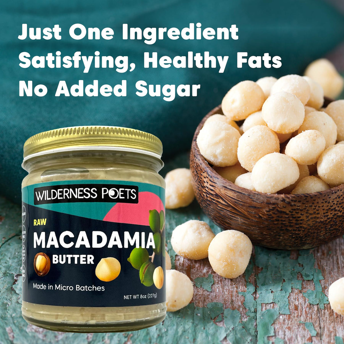 Wilderness Poets kitchen scene, dairy-free snack idea with macadamia butter