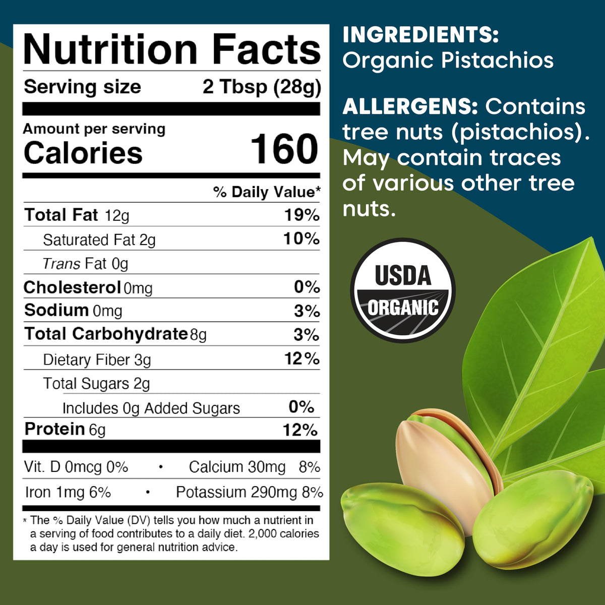 California-grown Wilderness Poets Pistachio Butter highlighting origin and quality.