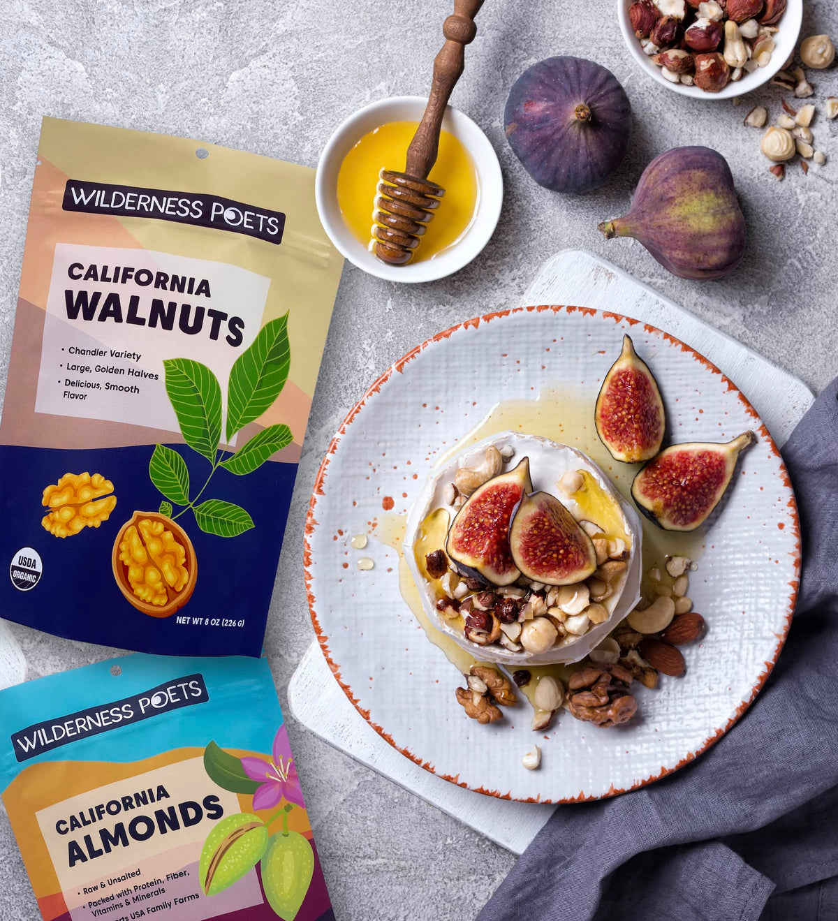 Wilderness Poets walnuts as baking ingredients add depth to dishes.