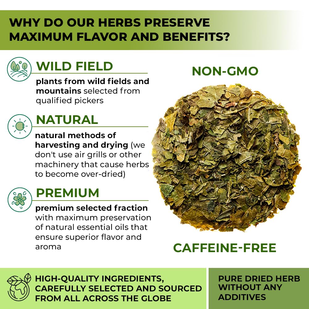 WILDFIELD HERBS 50-tea-bag pack for everyday use.