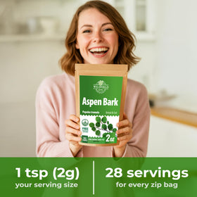 Wildfield Herbs Aspen Bark Tea from Europe with careful sourcing.