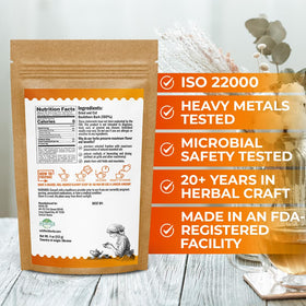 Wildfield Herbs buckthorn bark from Europe, a fragrant harvest