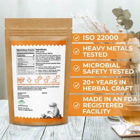 Wildfield Herbs Calendula Tea sealed packaging preserves aroma and freshness.