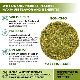 Wildfield Herbs Capsella bursa-pastoris dried leaves for aromatic infusion