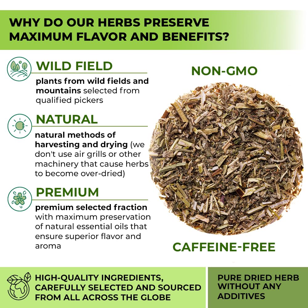 Wildfield Herbs catnip tea sachets 1-5g pack, ready to steep for a balanced cup.