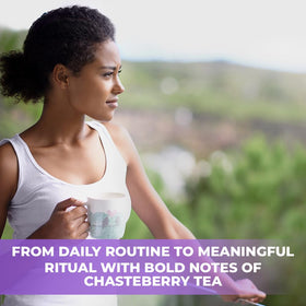 Wildfield Herbs Chaste Tree Berry Tea 113 g weight label indicates generous amount