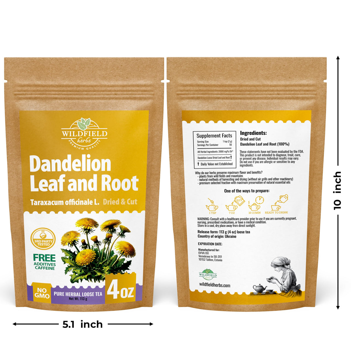 Wildfield Herbs sourcing and quality control support consistent flavor