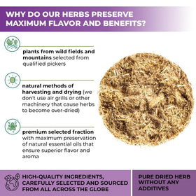 Wildfield Herbs dried artichoke leaf blend with robust flavor