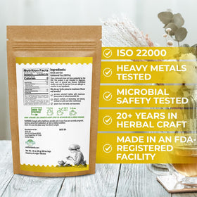 Wildfield Herbs Goldenrod Tea box interior showing sachets.