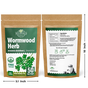 Wildfield Herbs hermetically sealed packaging preserves freshness.