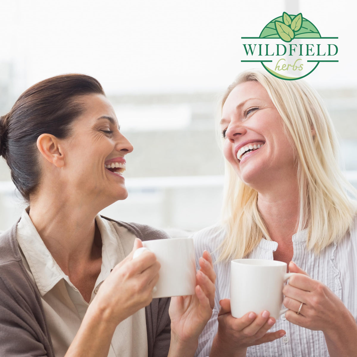 Wildfield Herbs oatstraw tea bag closeup highlights aroma and quality.