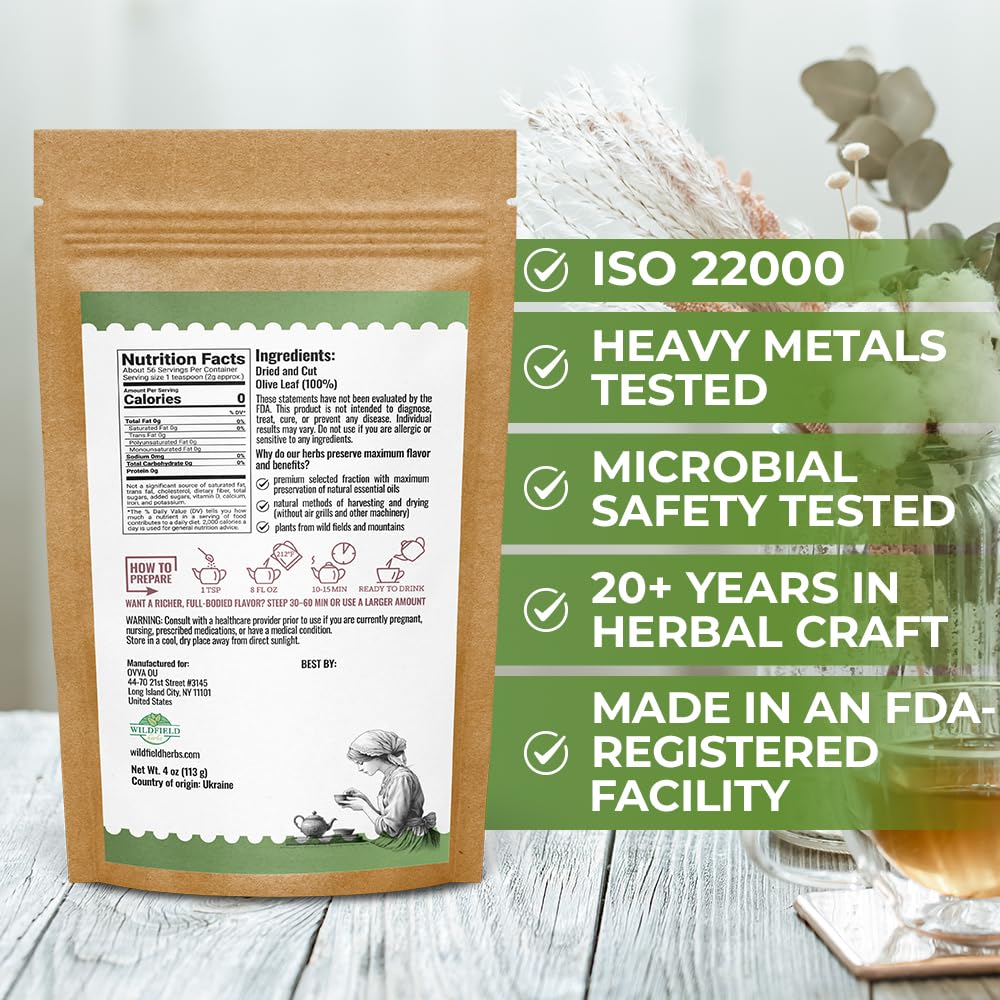 Wildfield Herbs packaging seal ensuring freshness and aroma.