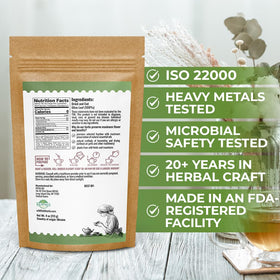 Wildfield Herbs packaging seal ensuring freshness and aroma.