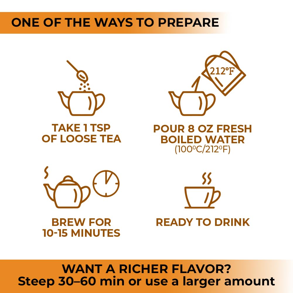 WILDFIELD HERBS Sea Buckthorn Tea label signals premium, hygienic packaging.