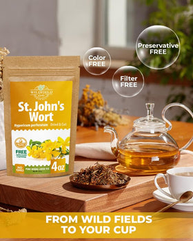 Wildfield Herbs St Johns Wort tea sealing keeps freshness intact