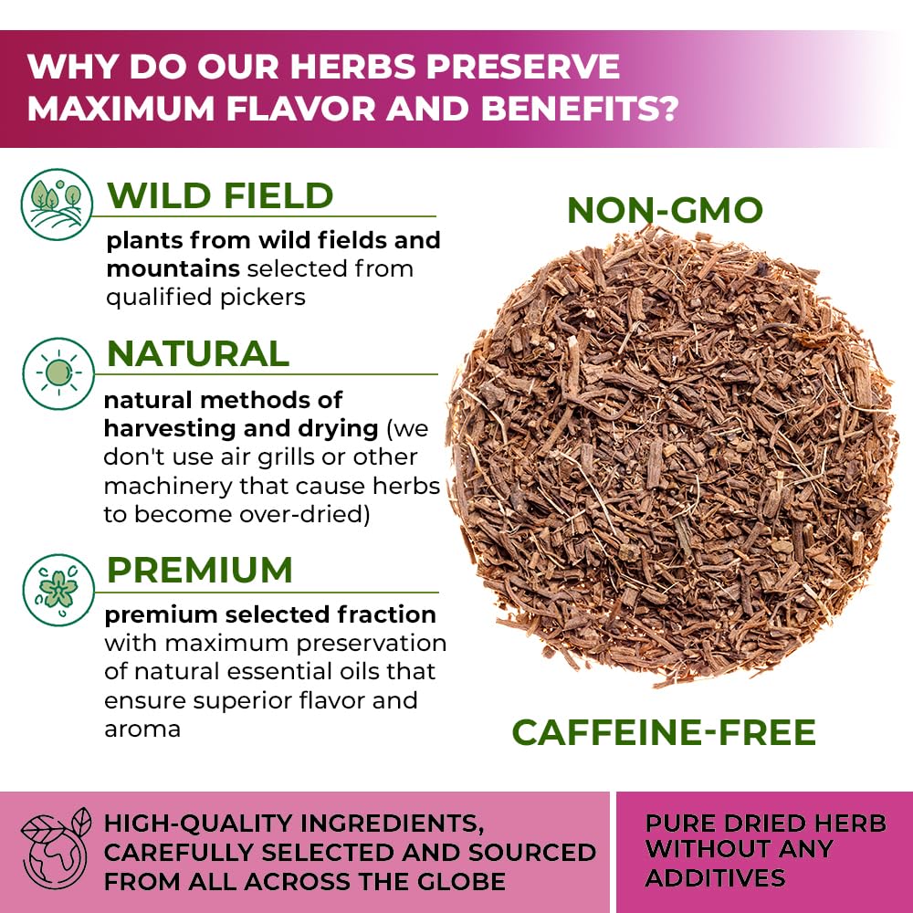 Wildfield Herbs Valerian rhizome close-up highlights fresh, aromatic root for deep flavor.