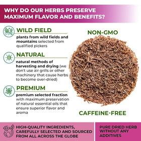 Wildfield Herbs Valerian rhizome close-up highlights fresh, aromatic root for deep flavor.