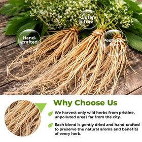 Wildfield Herbs aroma wafts from the cup, perfect for evening rituals.