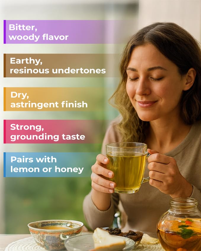 WILDFIELD HERBS white willow bark tea brew closeup illustrating aromatic extraction